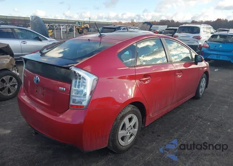 2010 Toyota Prius Iv z USA, uszkodzony, nr VIN JTDKN3DUXA0180758